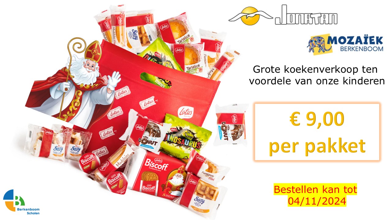 Koekjesverkoop Ouderraad